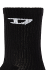 Diesel WHITE Three-pack socks SKM-D-CREW-SPORT-SOCKS