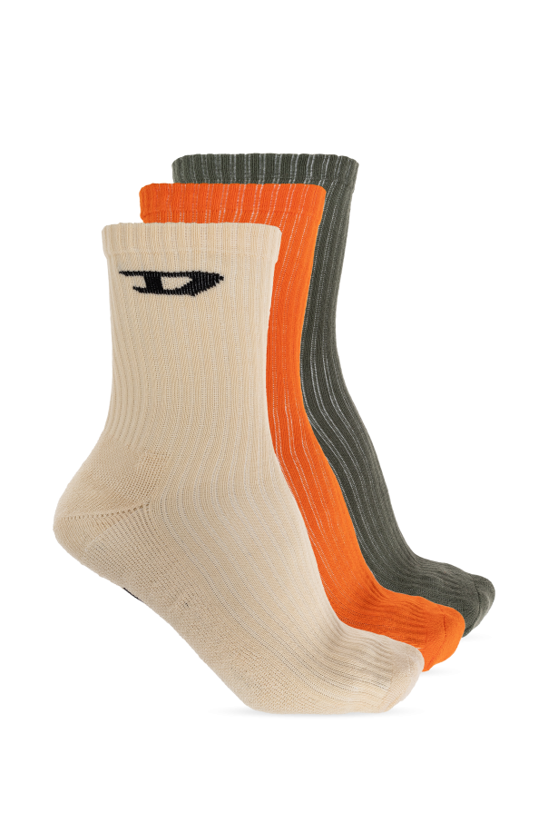 Diesel Trójpak skarpet `SKM-D-CREW-SPORT-SOCKS`