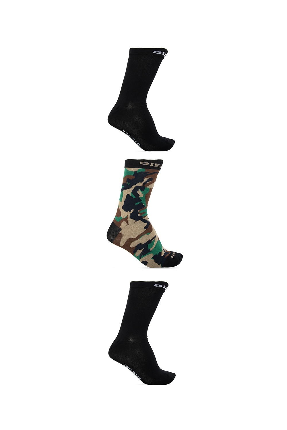 Diesel Branded socks three-pack