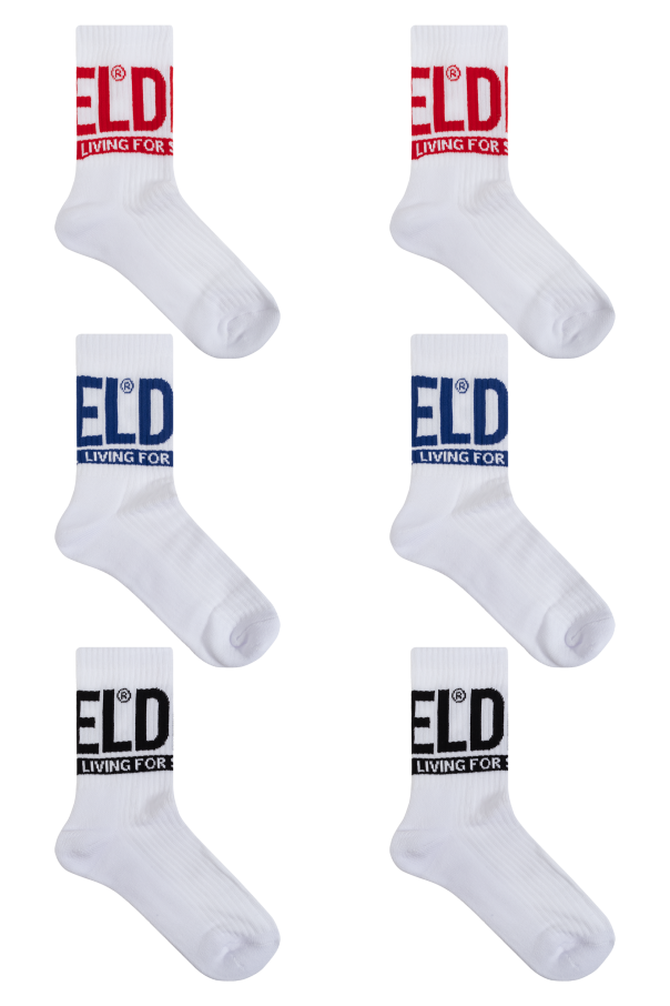 Diesel Paquete de tres calcetines SKM-RAY-3PACK-CUSHIONED