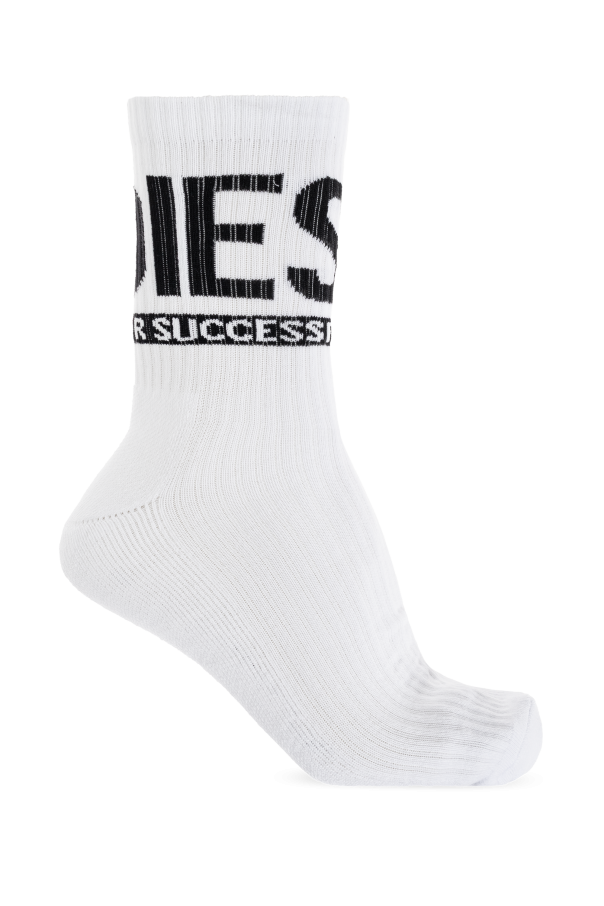 Diesel Pack de tres calcetines con logo