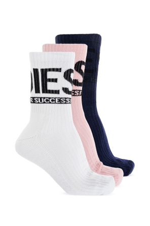 3er-Pack Socken mit Logo