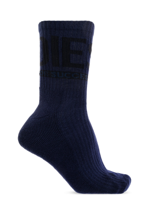 Diesel Pack de tres calcetines con logo