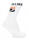 Diesel MULTICOLOUR Branded socks three-pack