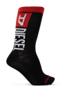 Diesel ‘SKM-RAY’ branded socks three-pack