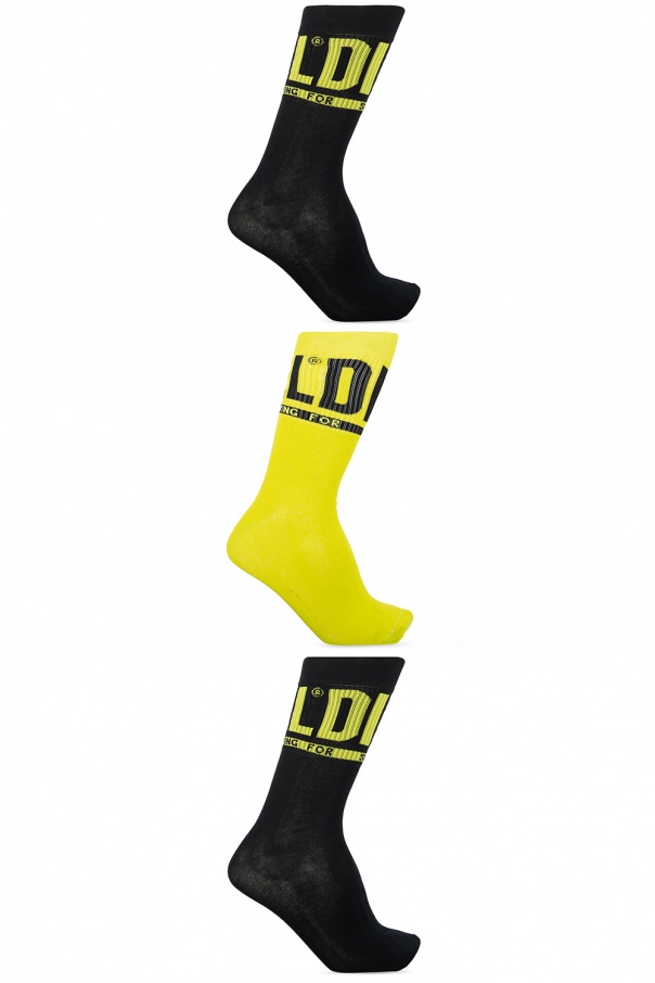 Diesel Branded socks three-pack