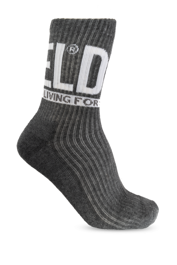 Diesel Three-pack socks SKM-WRAPAROUND-MID-CUT