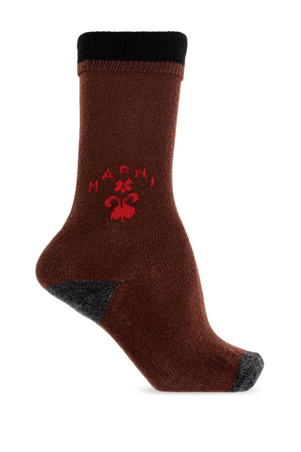 Wool socks od Marni