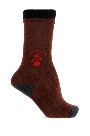Wool socks od Marni