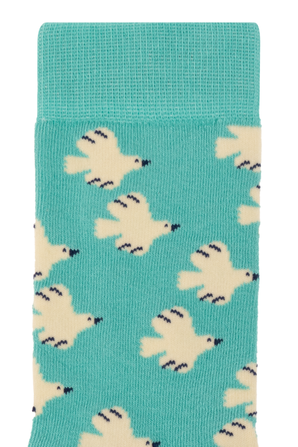 Tiny Cottons Socks with dove motif