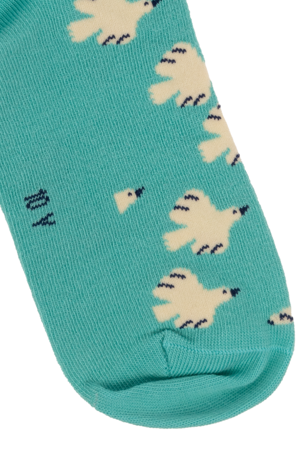 Tiny Cottons Socks with dove motif
