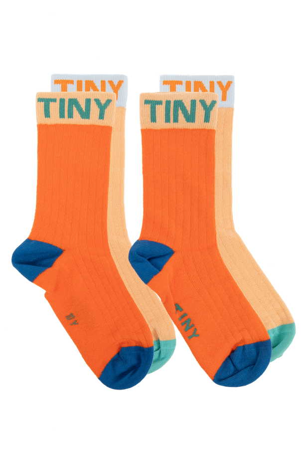 Branded socks two-pack od Tiny Cottons