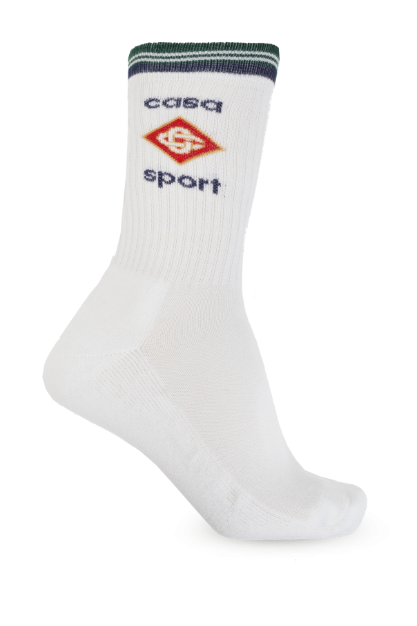 Casablanca Socks with logo