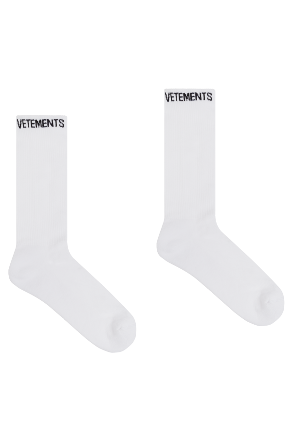 VETEMENTS Logo socks