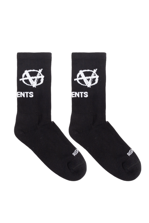 VETEMENTS Logo socks