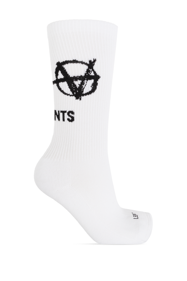 VETEMENTS Logo socks