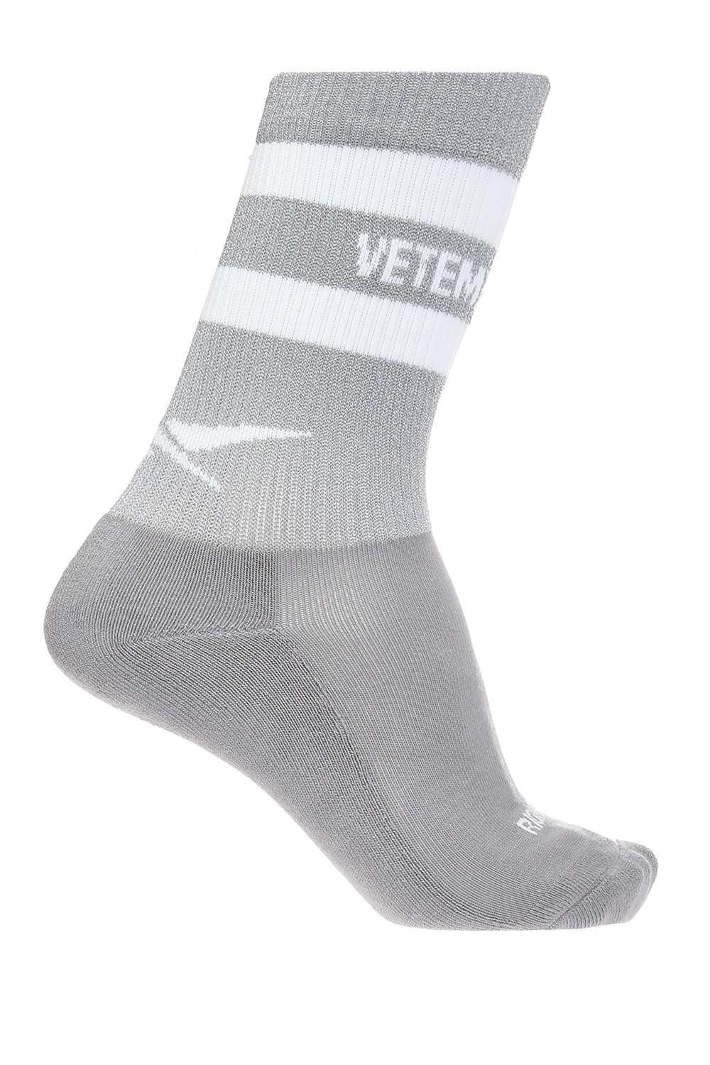 vetements x reebok socks reflective