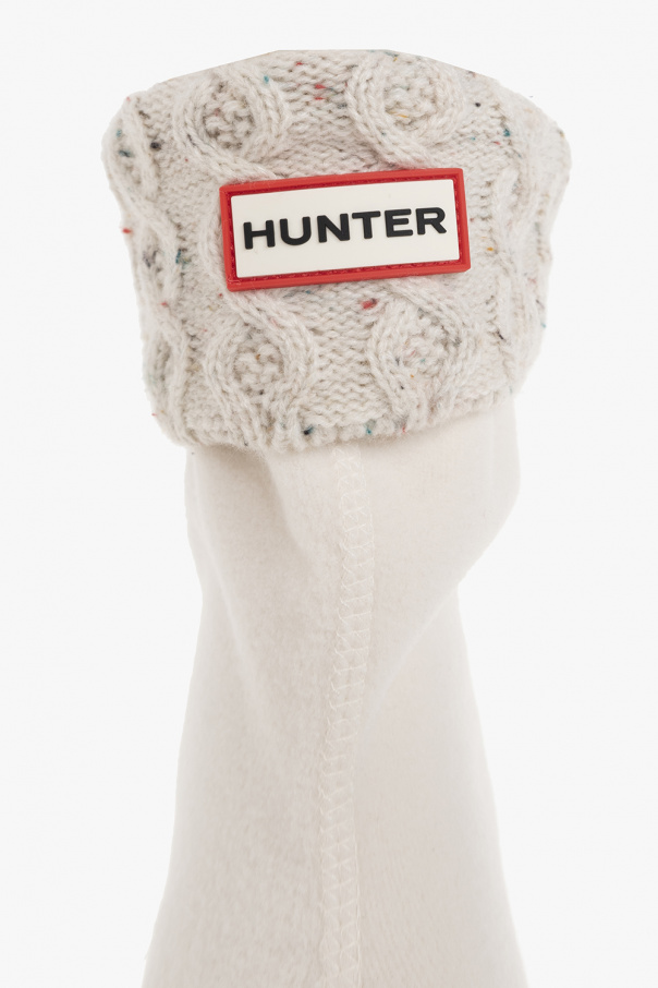 Hunter Desert boots in a premium leather upper