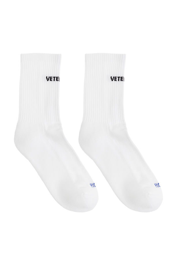 VETEMENTS Meias de algodão com logótipo