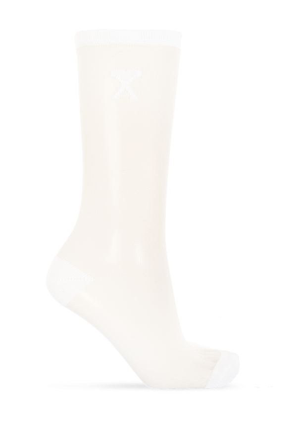 Ami Alexandre Mattiussi Transparent socks