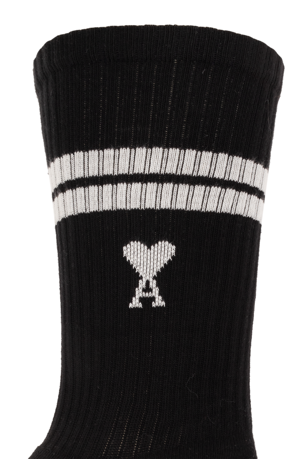 Ami Alexandre Mattiussi Socks with logo