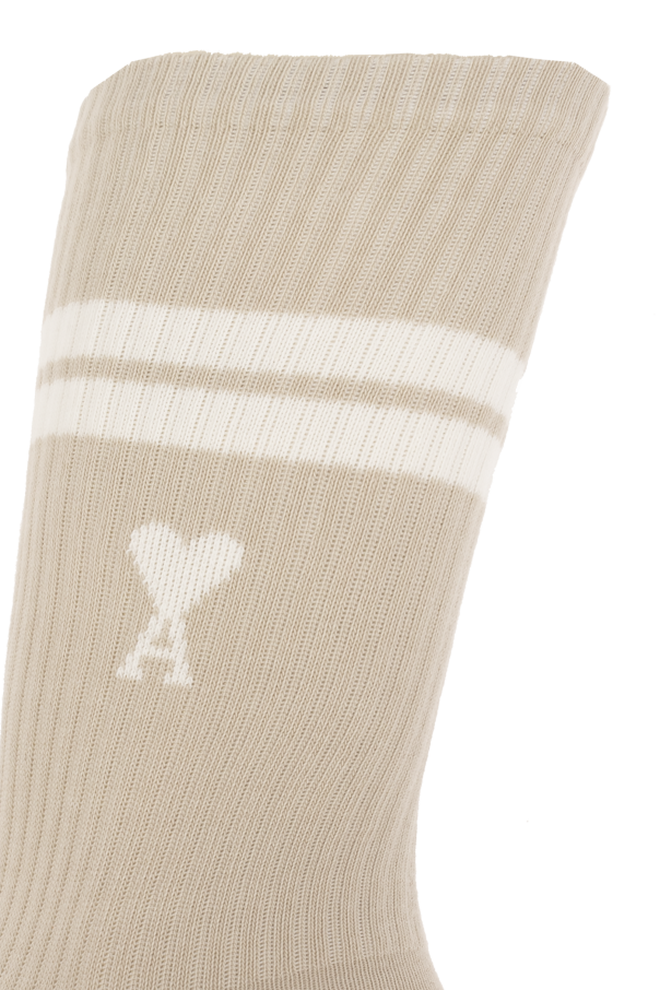 Ami Alexandre Mattiussi Socks with logo