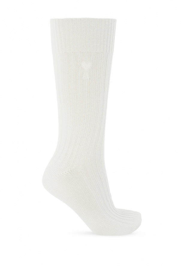 Ami Alexandre Mattiussi Socks with logo