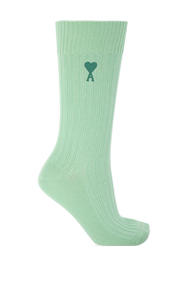 Ami Alexandre Mattiussi Socks with logo