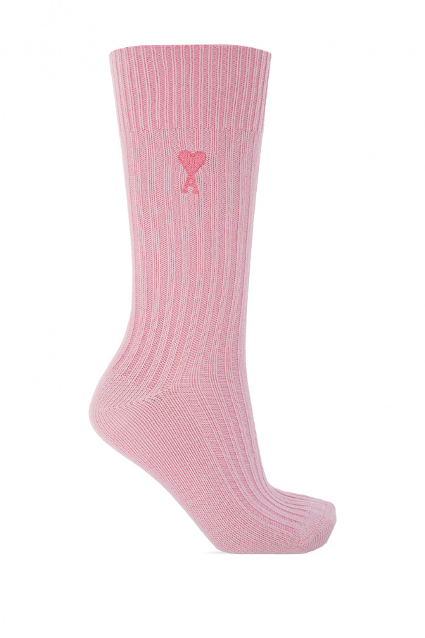 Ami Alexandre Mattiussi Socks with logo