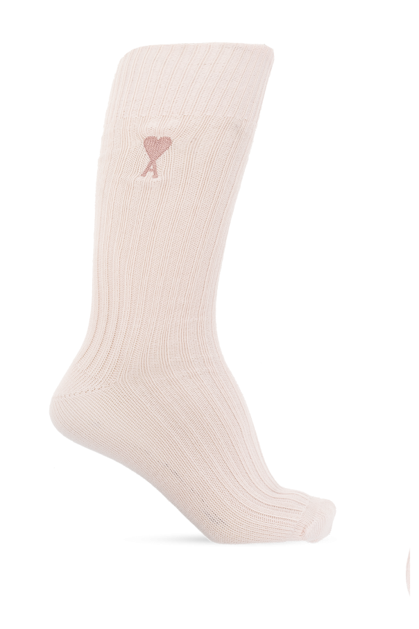 Ami Alexandre Mattiussi Socks with logo