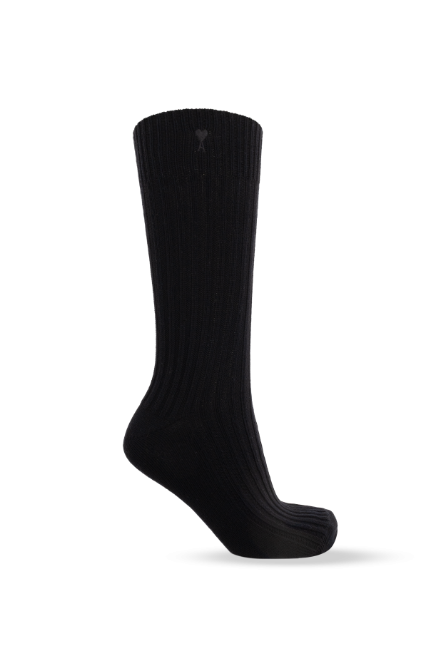 Ami Alexandre Mattiussi 3er-Pack Socken mit gesticktem Logo