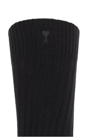 Ami Alexandre Mattiussi 3er-Pack Socken mit gesticktem Logo