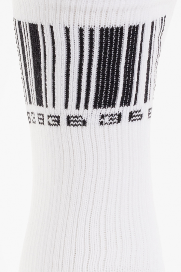 VTMNTS Socks with barcode motif