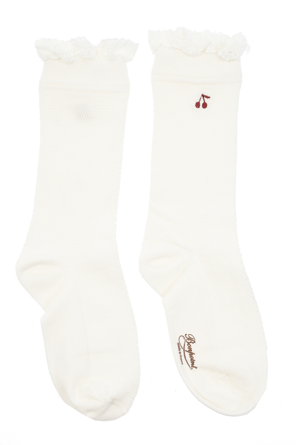 Bonpoint  Socks with lace ruffle