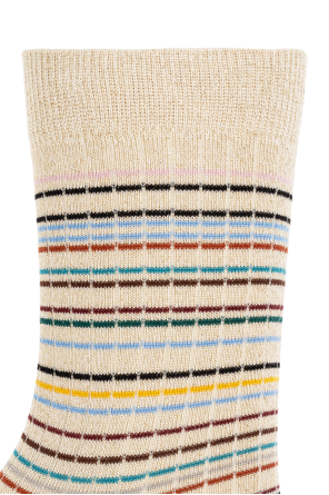 Paul Smith Pack de tres calcetines de algodón con hilo de lurex