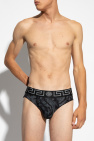 Versace BLACK Cotton briefs