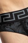 Versace BLACK Cotton briefs