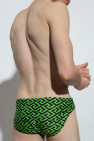 Versace Patterned swim briefs