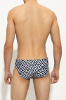 Versace Patterned swim shorts