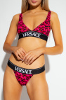 Versace RED Thong with logo