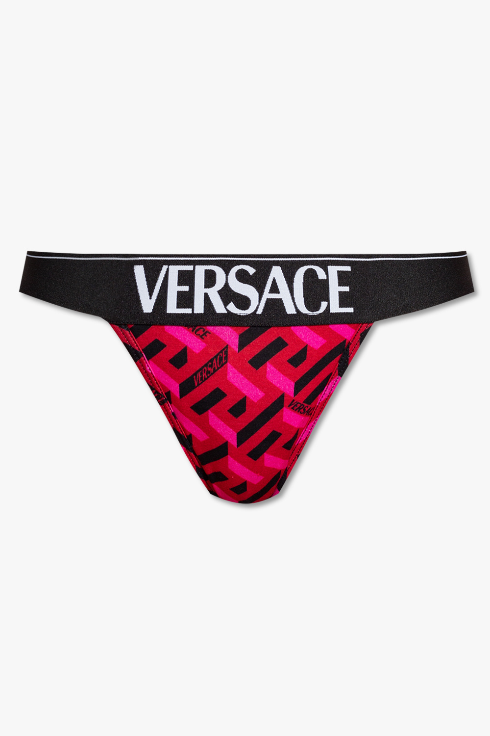 Red Thong with logo Versace - Vitkac Canada