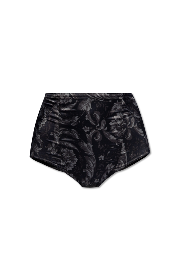 Versace Underwear Two-Pack Black Greca Border Briefs – BlackSkinny