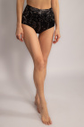Versace BLACK High-waisted briefs