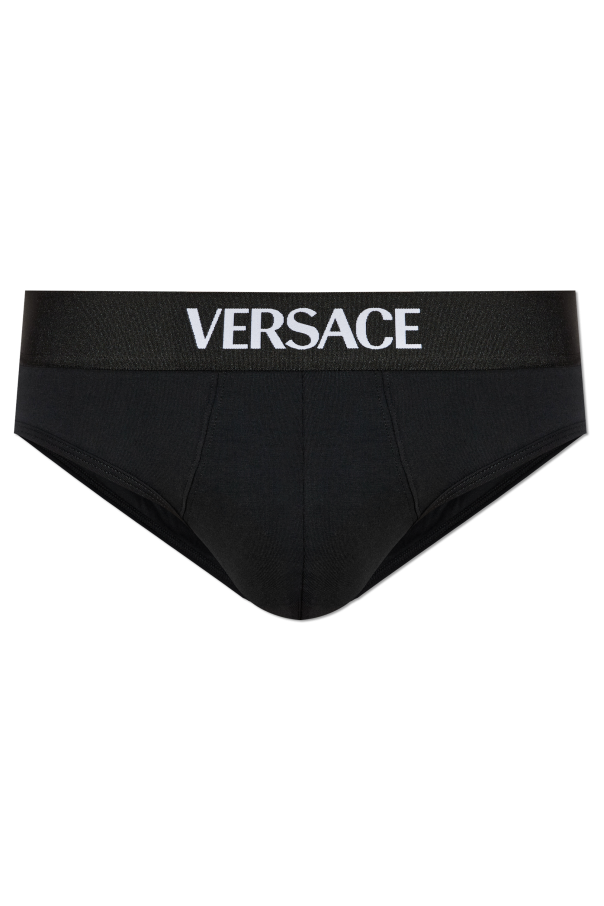 Cotton briefs with logo, zdjęcie 1 Cotton briefs with logo od Versace
