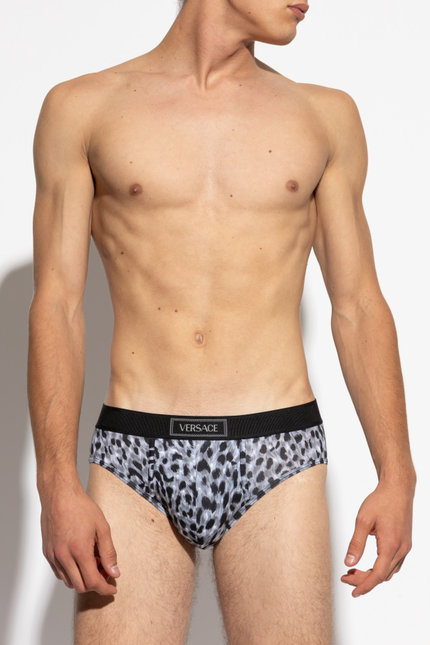 Versace Slips con motivo animal