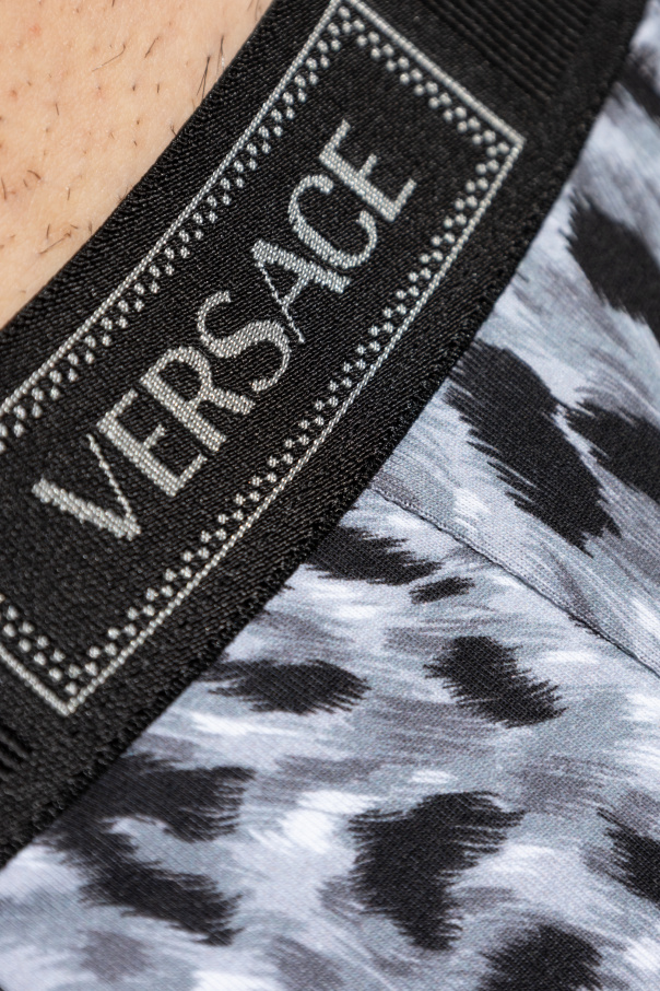 Versace Slips con motivo animal