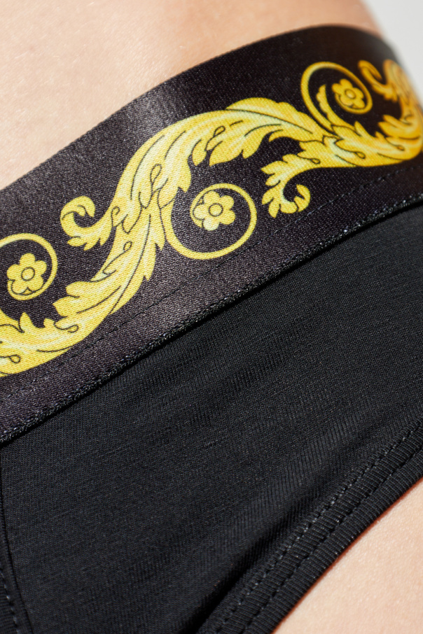 Versace Slips mit Logo