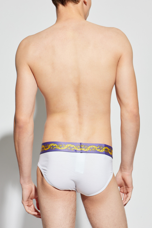 Versace Slips mit Logo