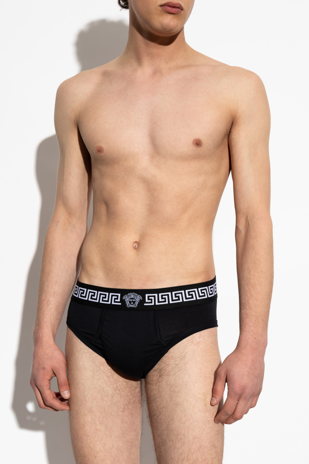 Versace Two-pack of cotton briefs