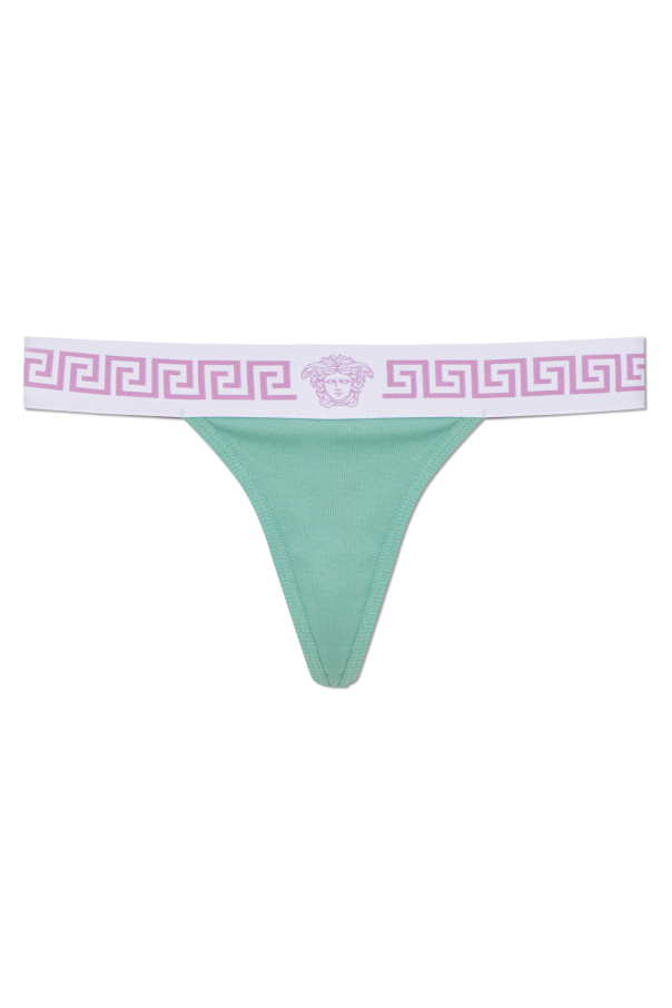 Cotton thongs od Versace